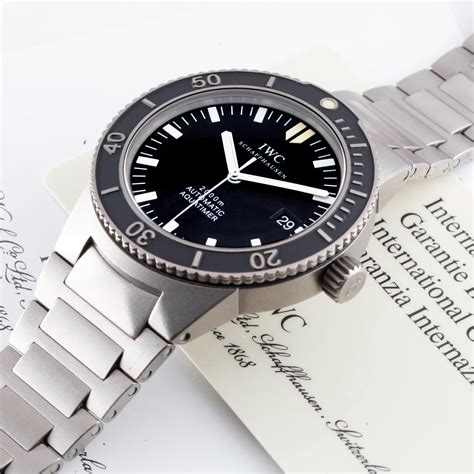 iwc aquatimer 2000 review|iwc aquatimer 2000 titanium 3536.